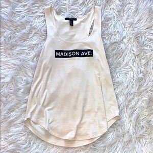 Forever 21 flowy tank size S (Madison Ave)